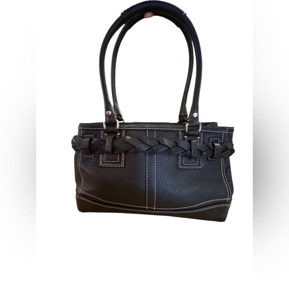 Coach Hampton Pebbled Leather Tote - Picture 3 of 13